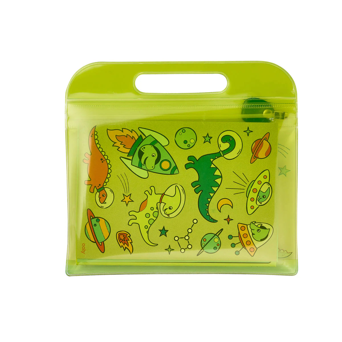 Mini kit de actividades de viaje "Dinosaurs in space"