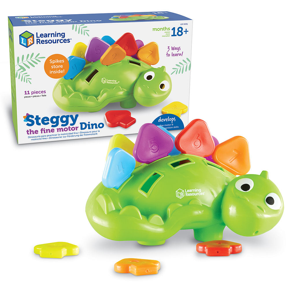 Steggy el Dinosaurio Motricidad Fina