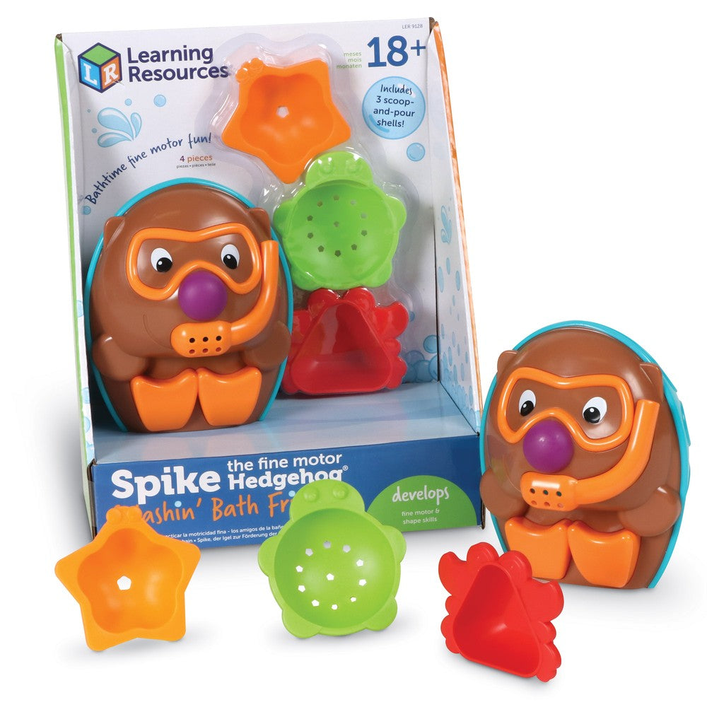 Spike el Erizo y sus Amigos de Bañera