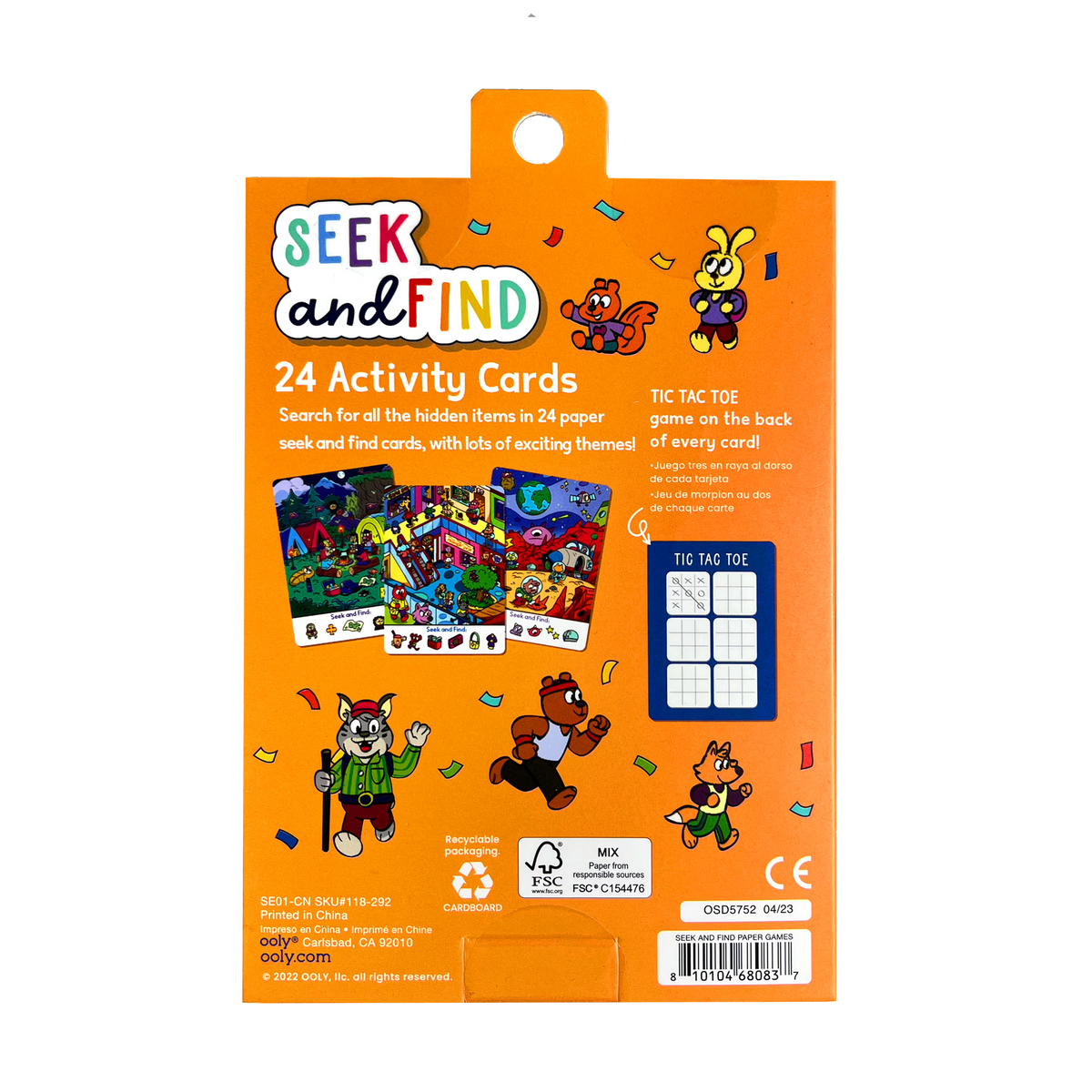 Tarjetas de Actividades Busca y Encuentra