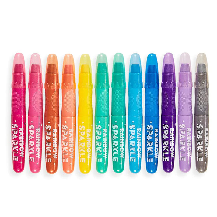 Crayones de gel "Rainbow Sparkle" 12 pzas