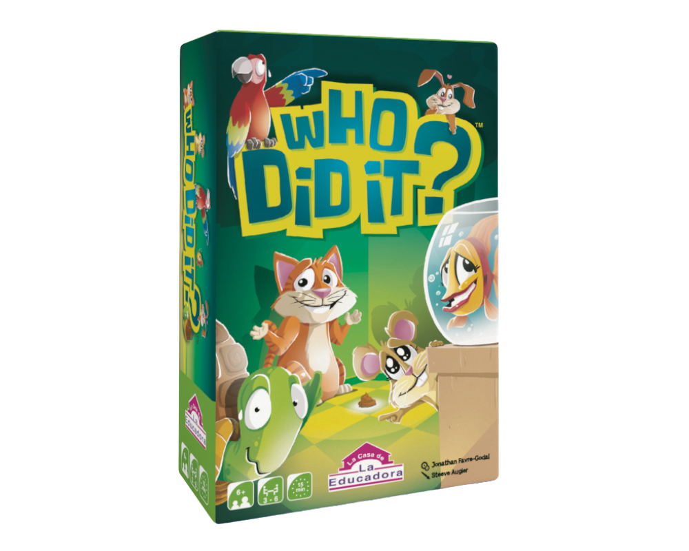 Juego de mesa Who Did It? de Blue Orange
