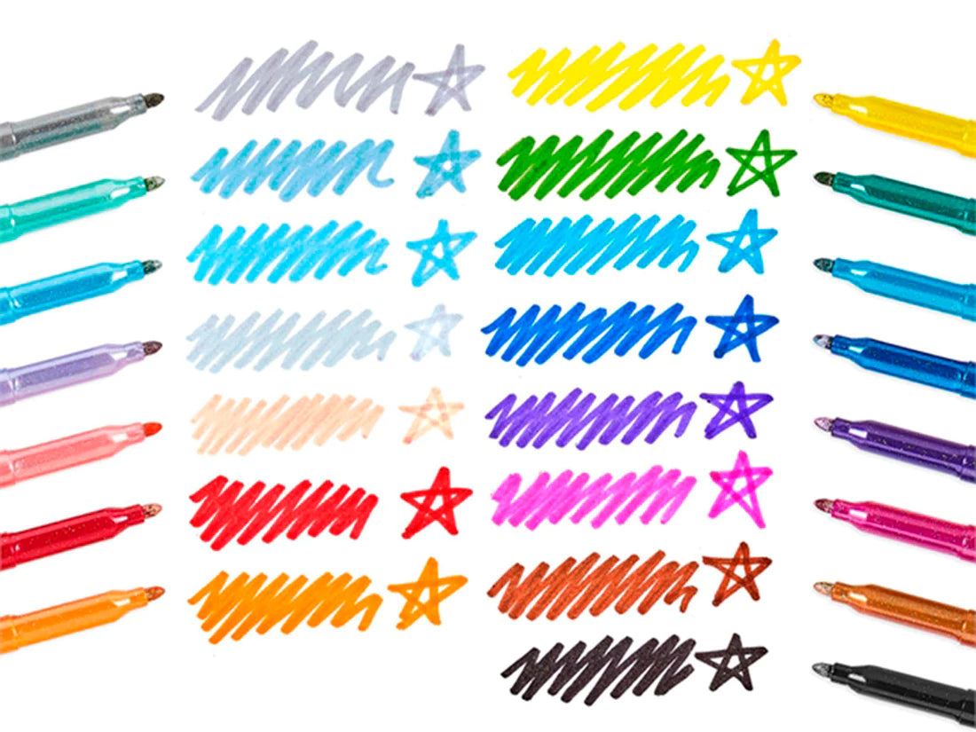 Plumones "Sparkle" 15 pzas