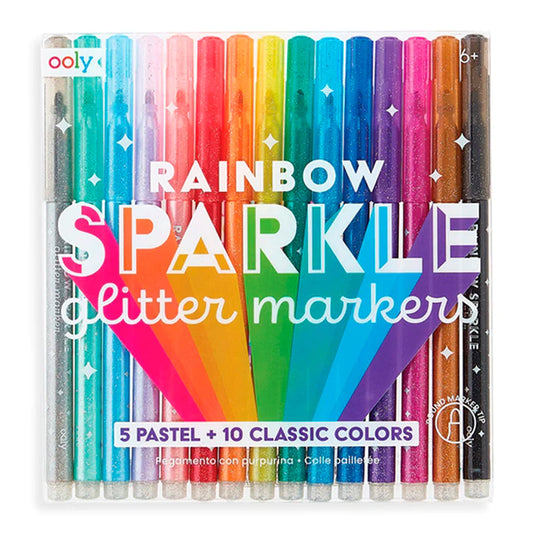 Plumones "Sparkle" 15 pzas