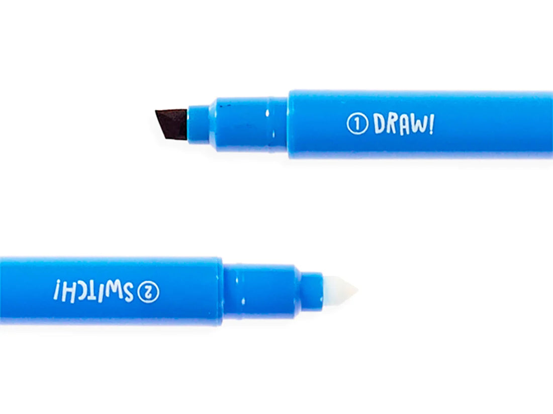 Plumones "Switch-eroo" 12 pzas