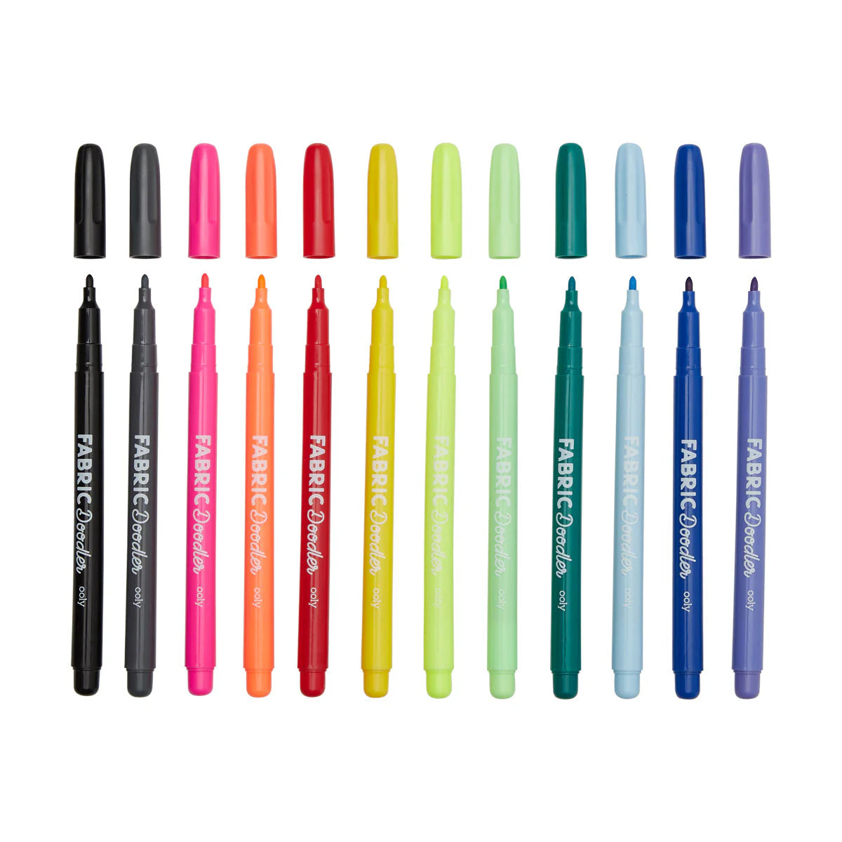 Plumones para tela "Fabric Doodlers" 12 pzas