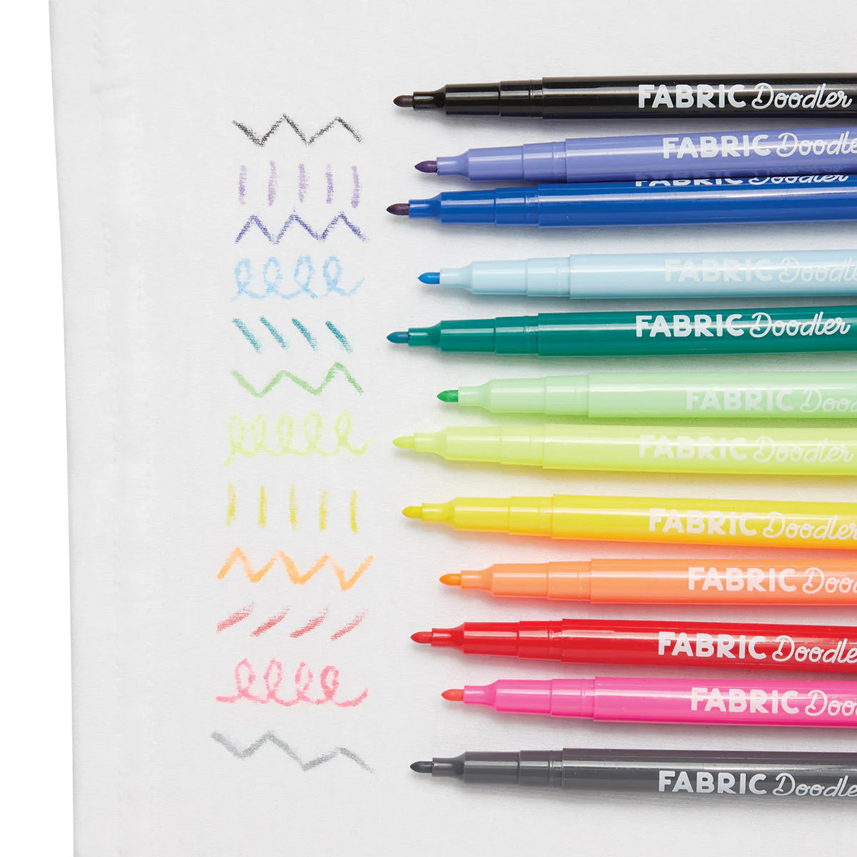 Plumones para tela "Fabric Doodlers" 12 pzas