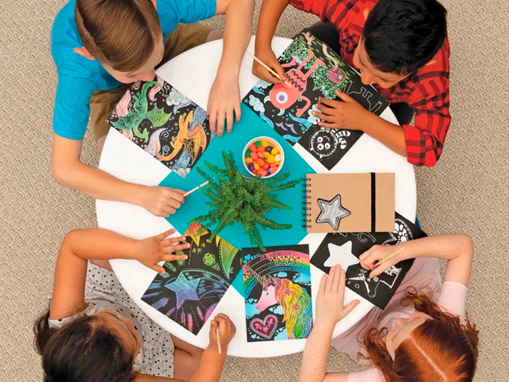 Kit de arte para raspar con ilustraciones del océano Ooly - foto 5