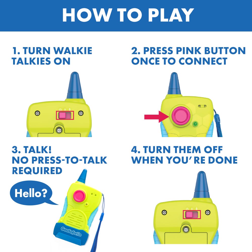 Walkie Talkies GeoSafari Jr.