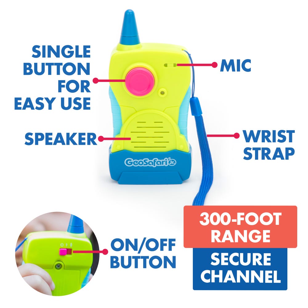 Walkie Talkies GeoSafari Jr.