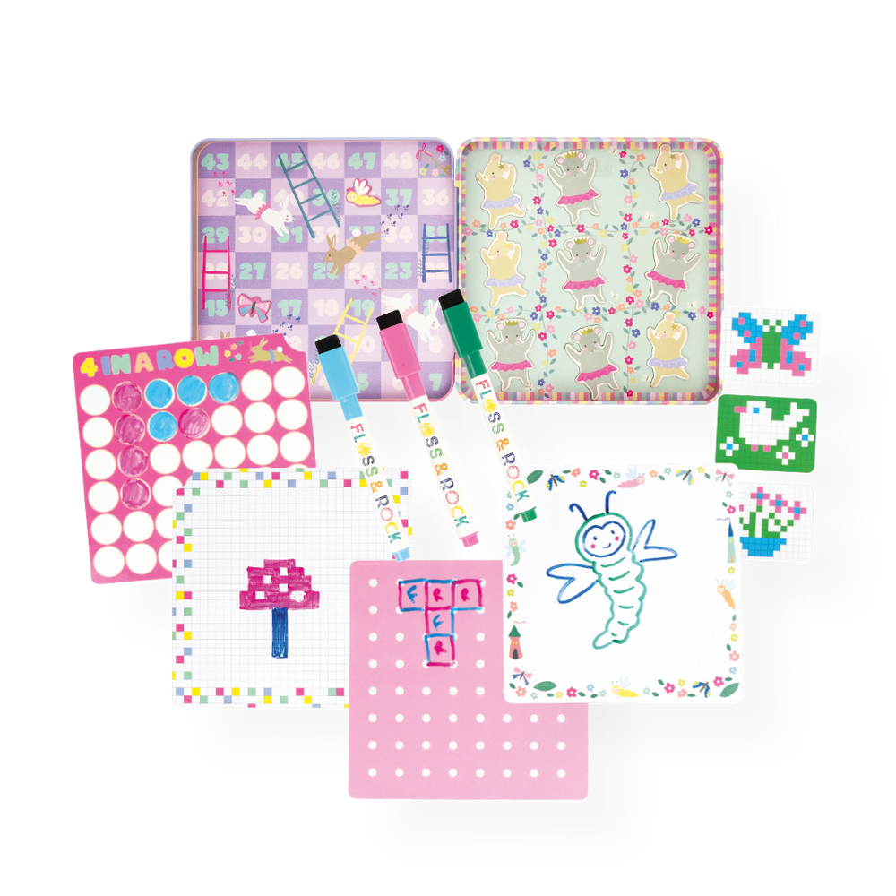 Lata magnética de diversión y juegos