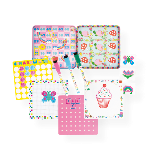 Lata magnética de diversión y juegos