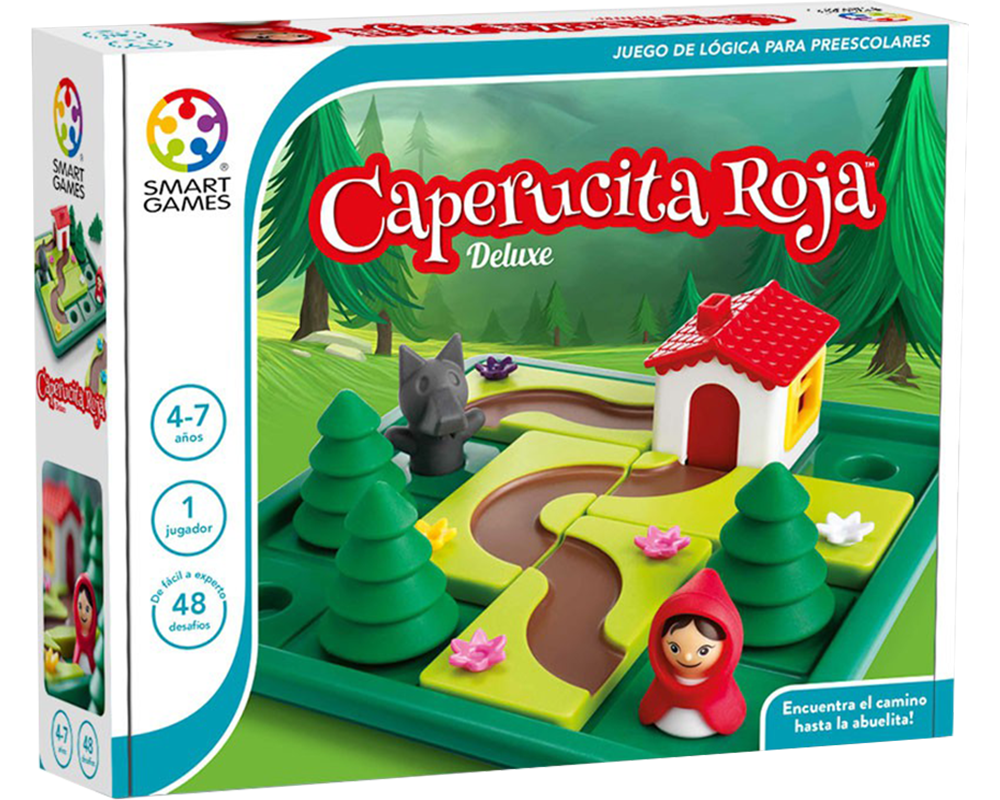 Juego de lógica Caperucita Roja Deluxe de Smart Games