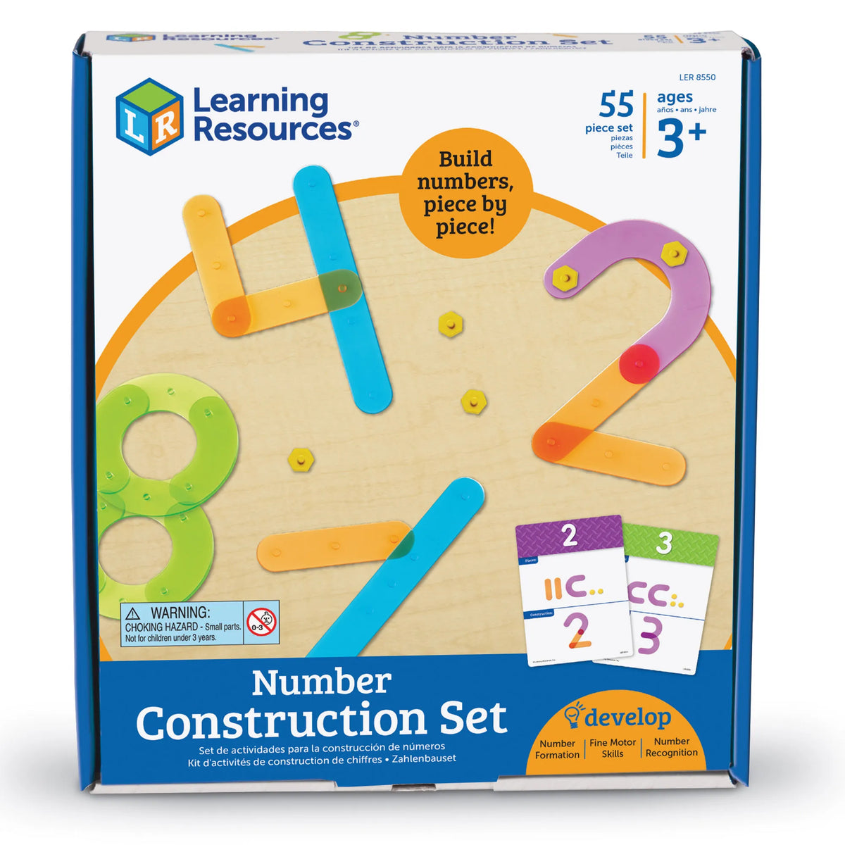 Learning Rescources Numbers Set de construcción de números Learning Resources Juguete Educativo ...
