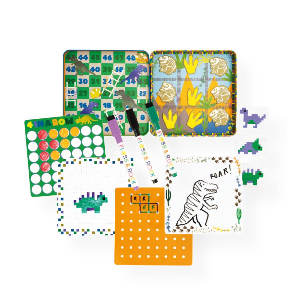 Lata magnética de diversión y juegos