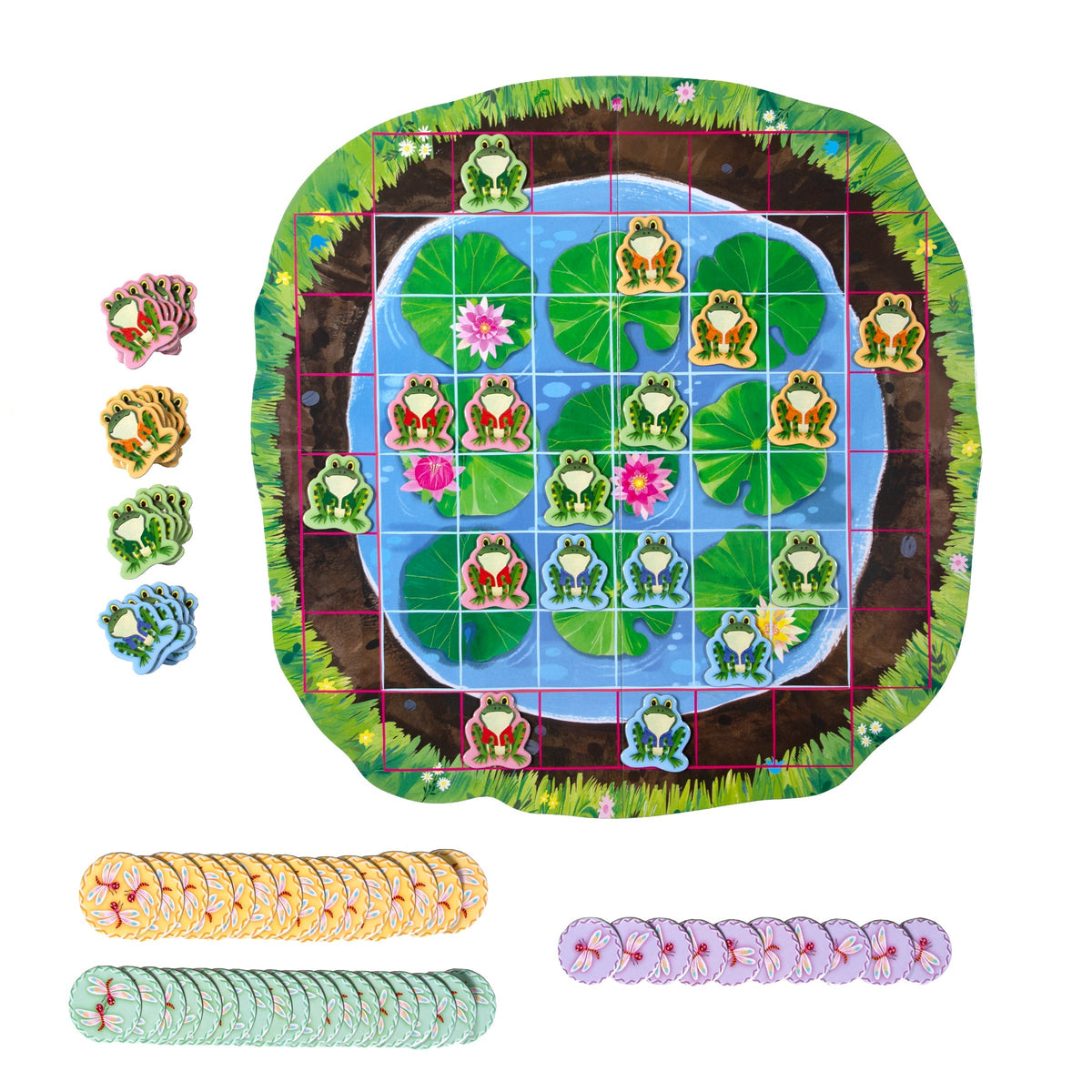 Juego de mesa Frog Hopkins de eeBoo - foto 4