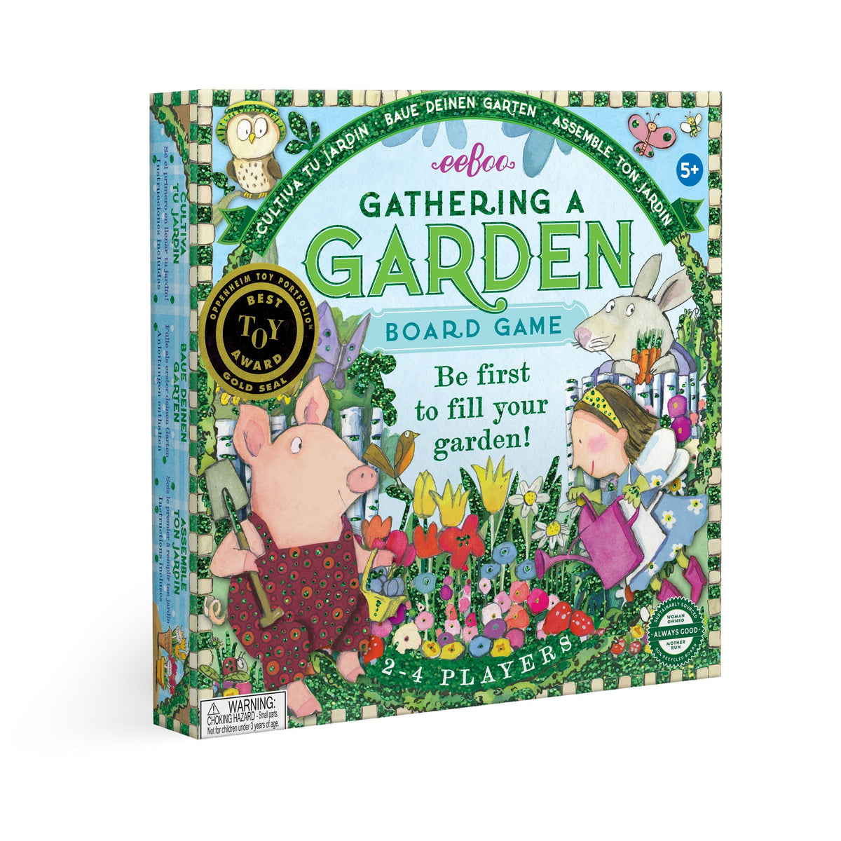Juego de mesa Gathering a Garden de eeBoo