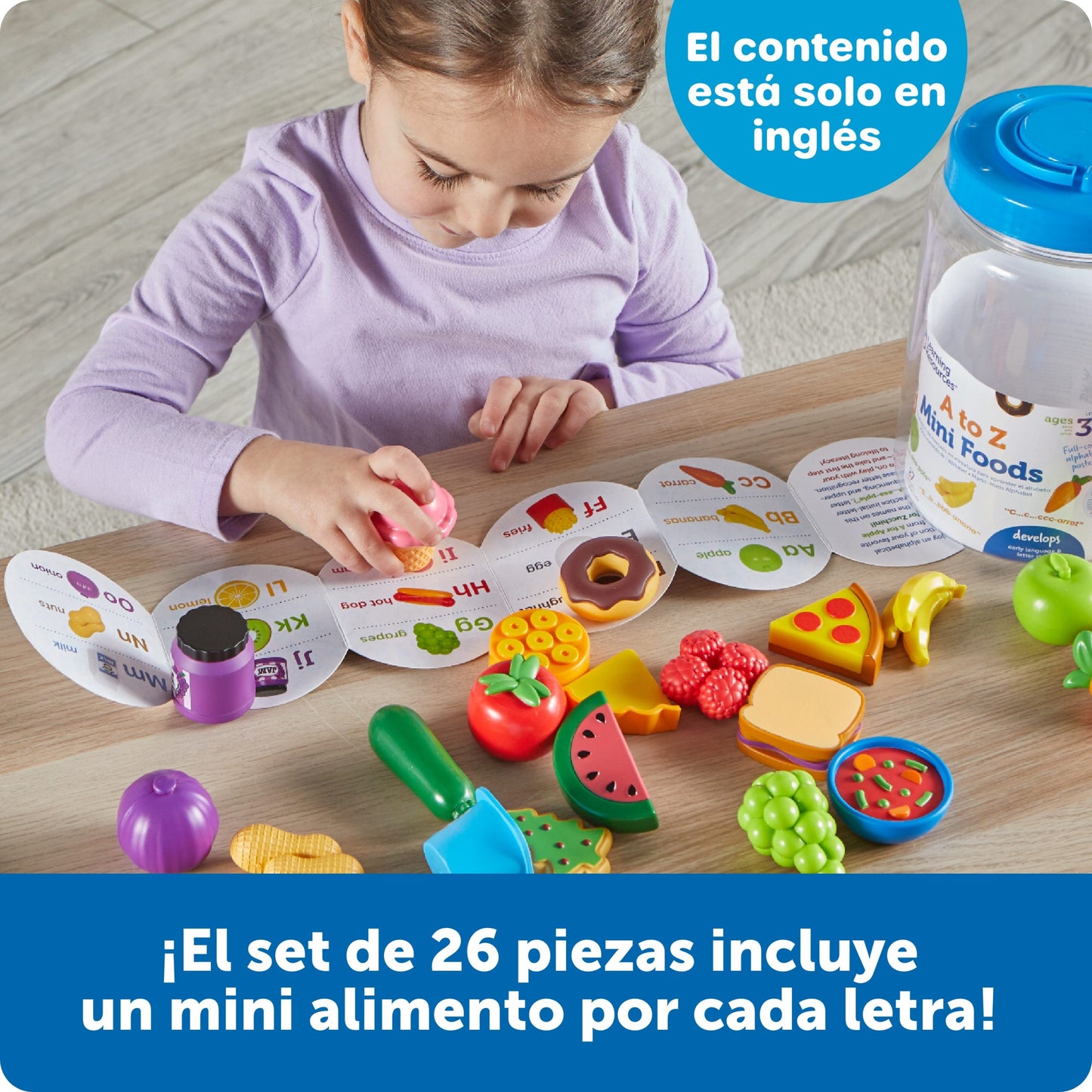 Mini Alimentos Alfabeto