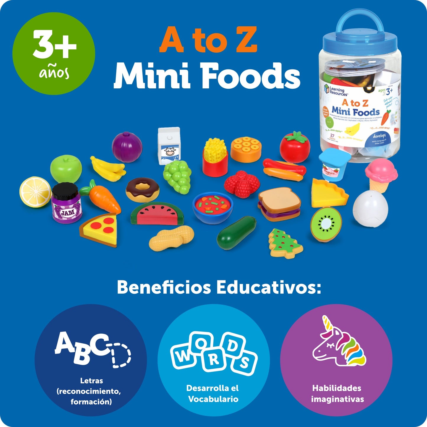 Mini Alimentos Alfabeto