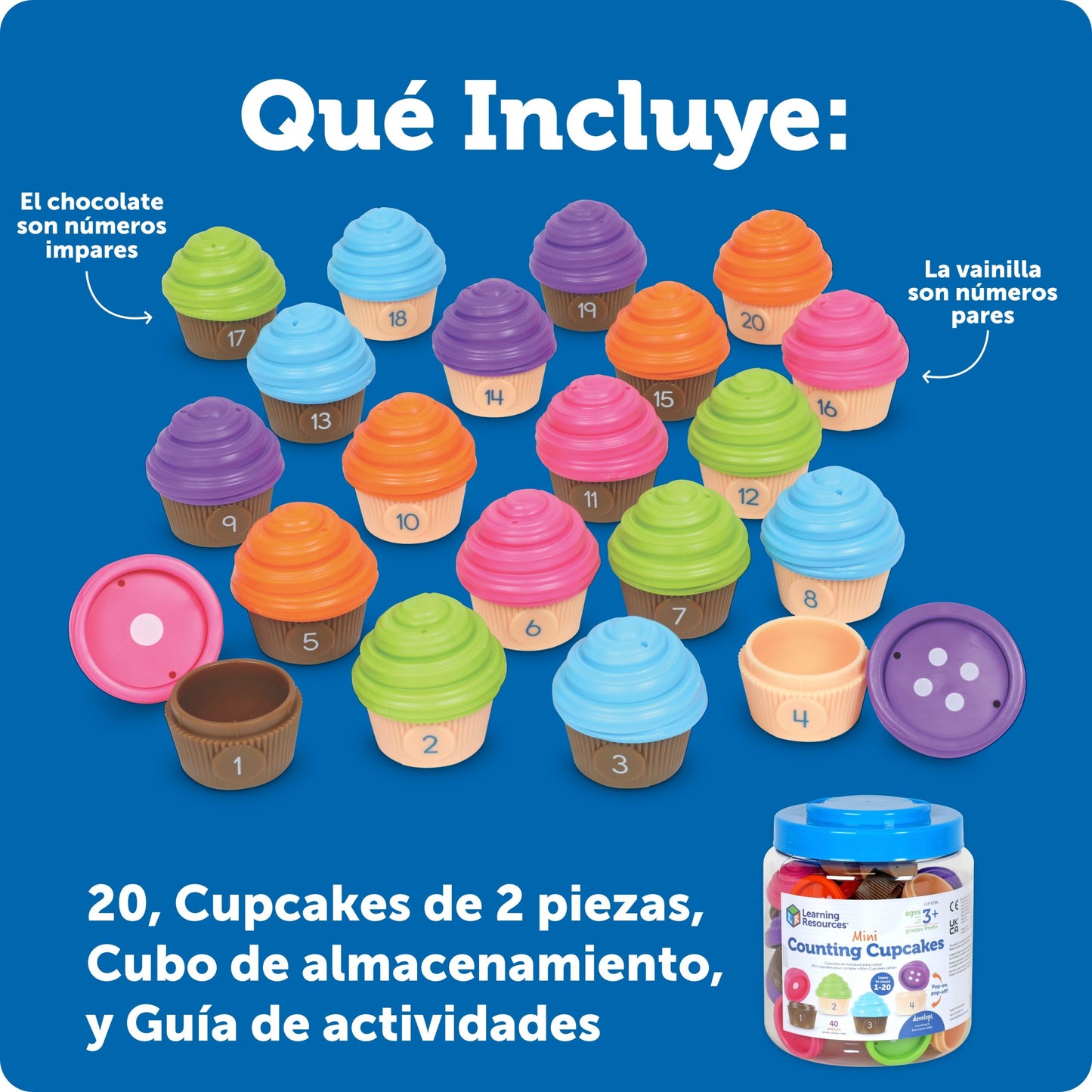 Contadores Mini Cupcakes