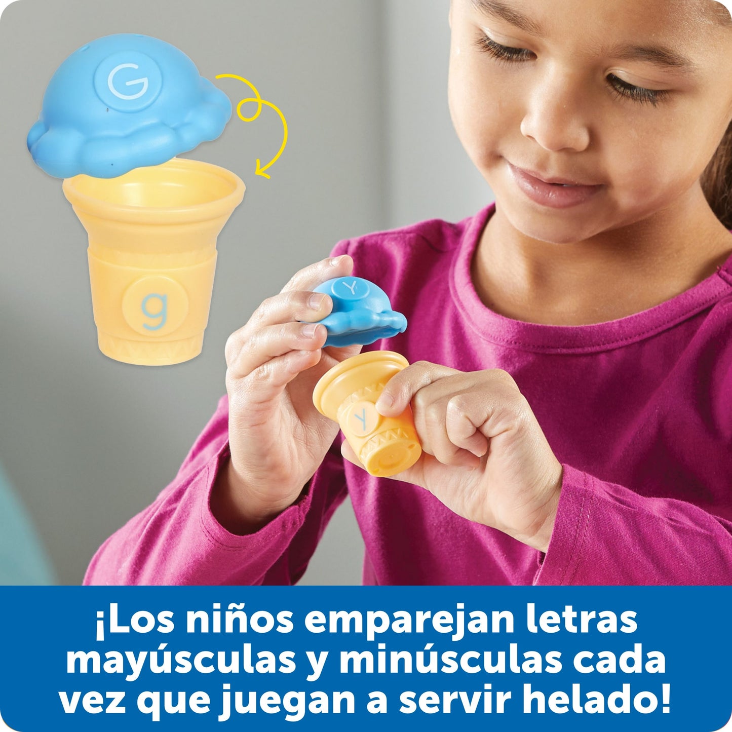 Mini Conos de Letras