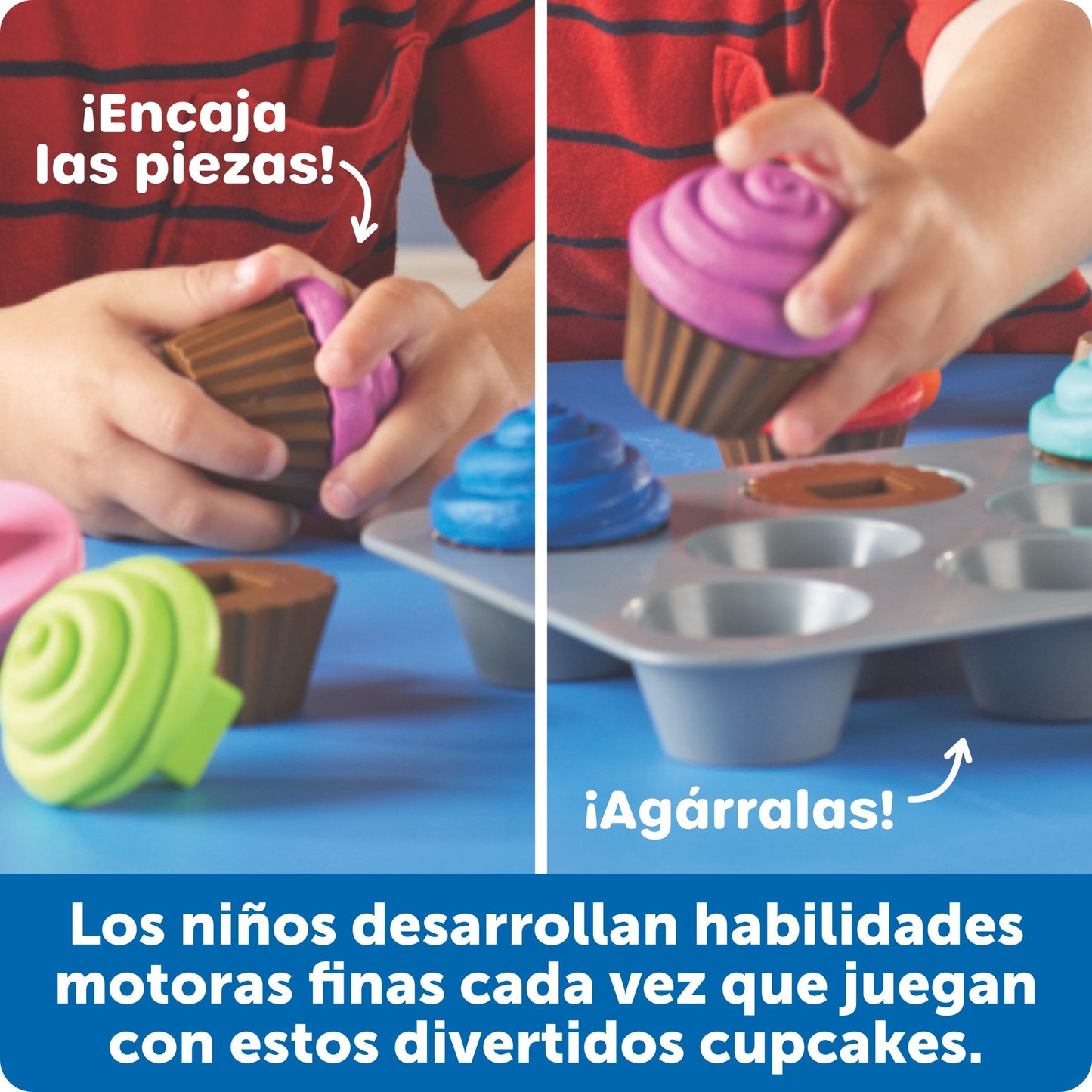 Cupcakes clasificados por formas Smart Snacks®