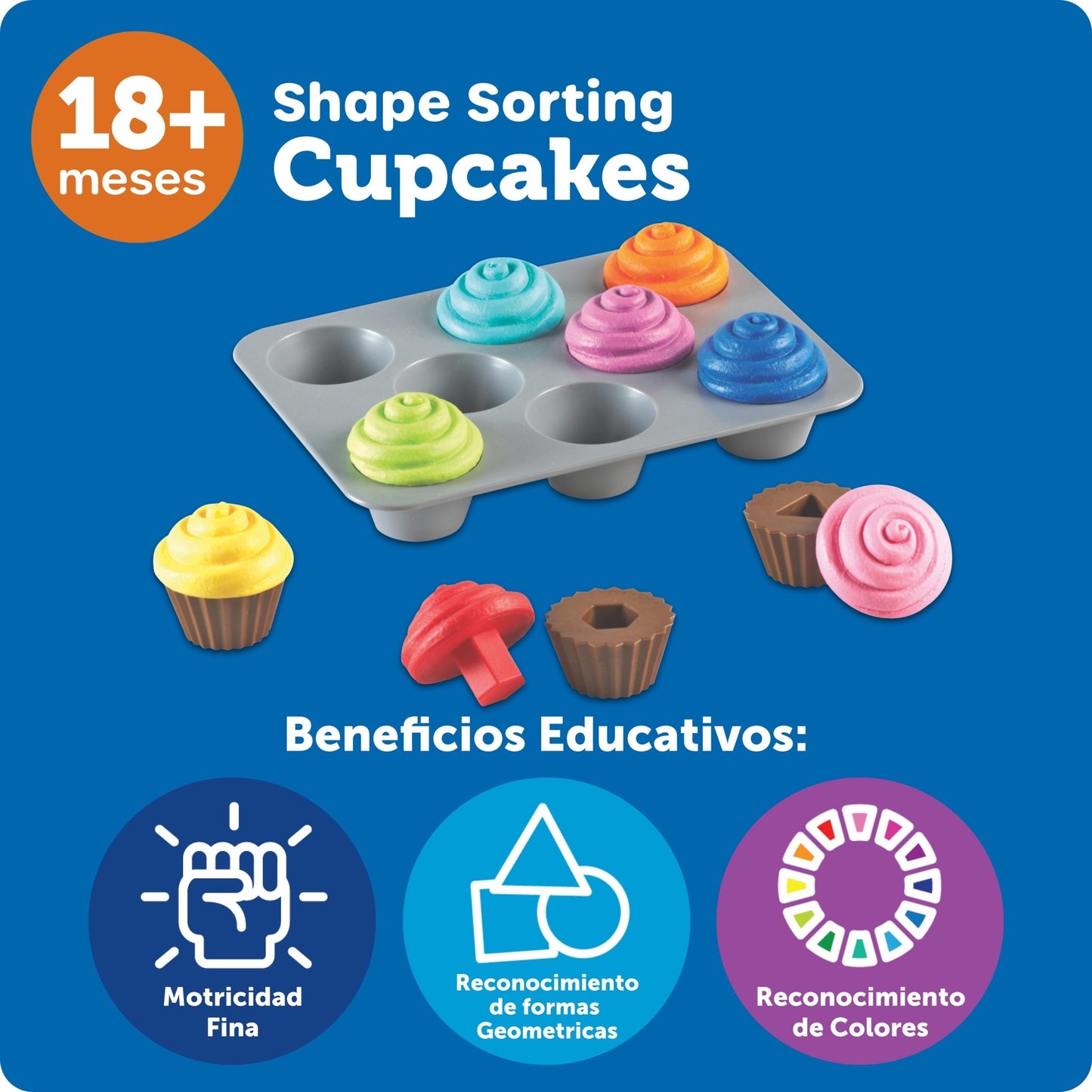 Cupcakes clasificados por formas Smart Snacks®