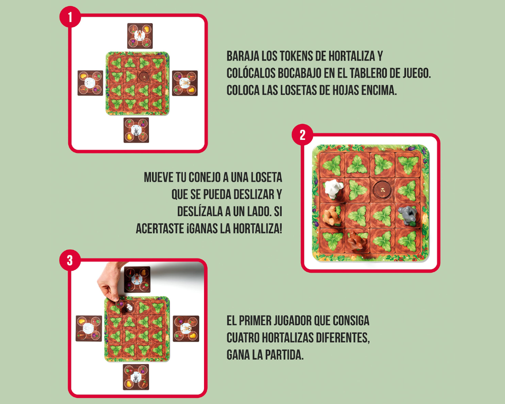 Juego de memoria Conejos Recolectores de Smart Games - foto 6