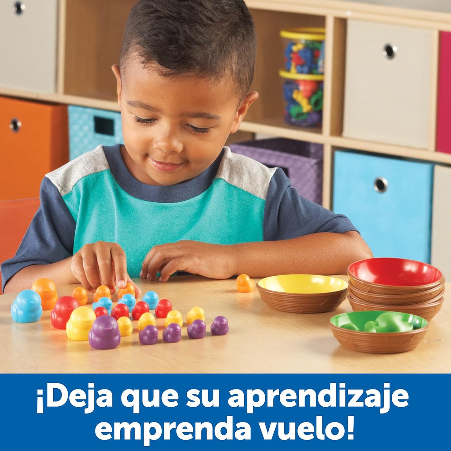 Pajaritos para contar y clasificar