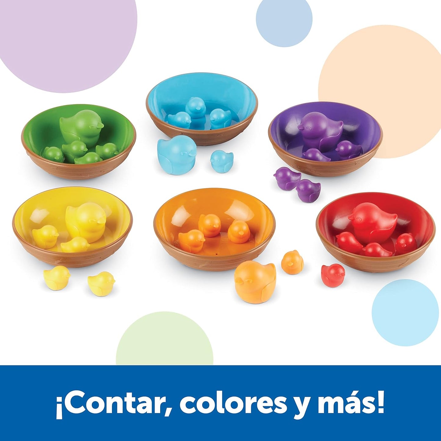 Pajaritos para contar y clasificar