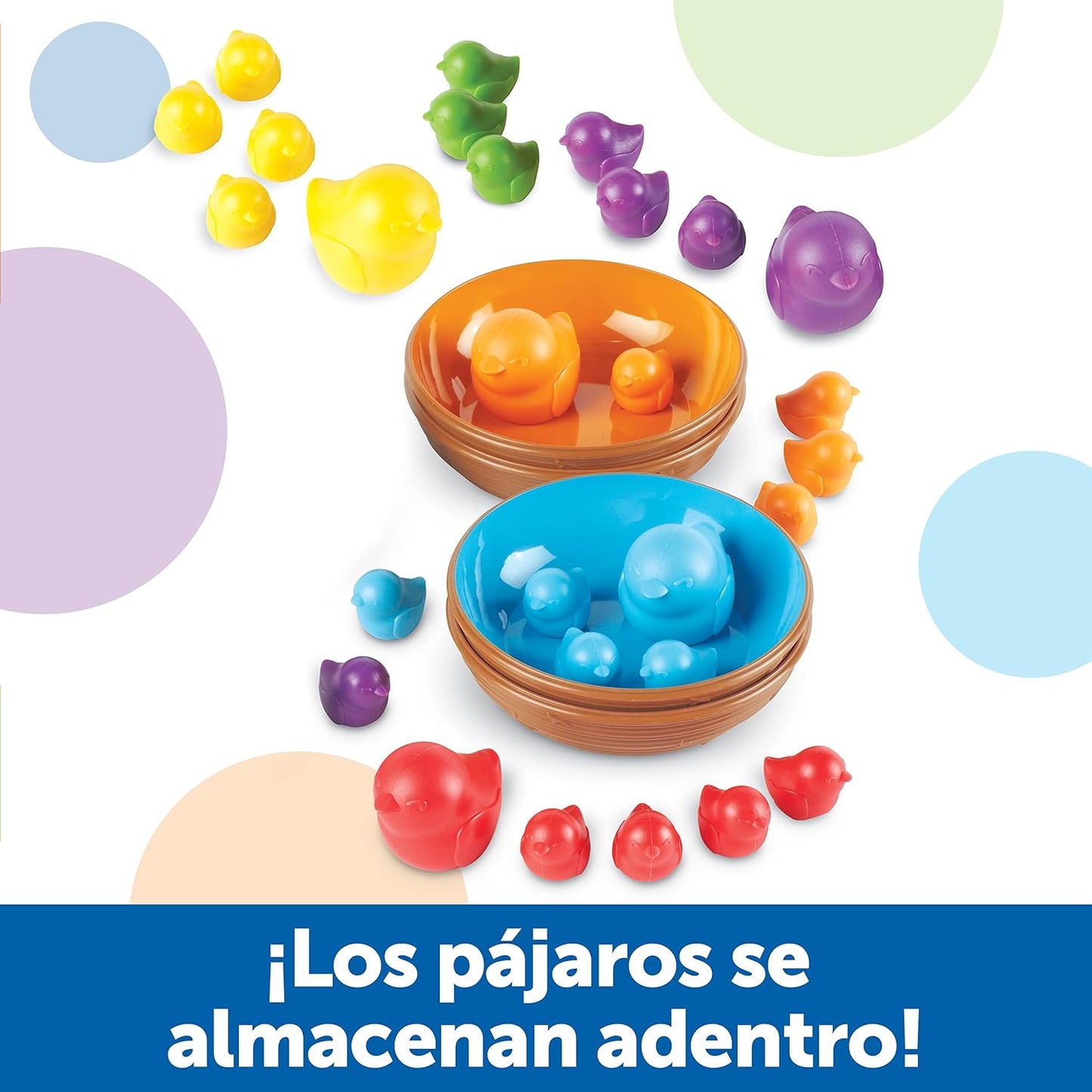 Pajaritos para contar y clasificar