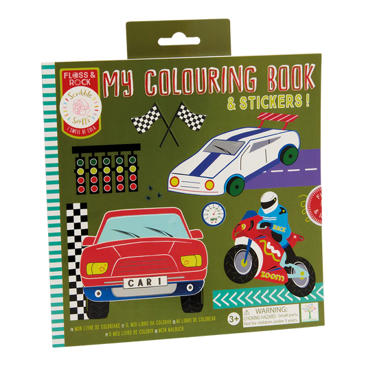 Scribble Sniff- Libro para colorear con aroma y stickers