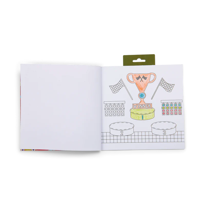 Scribble Sniff- Libro para colorear con aroma y stickers