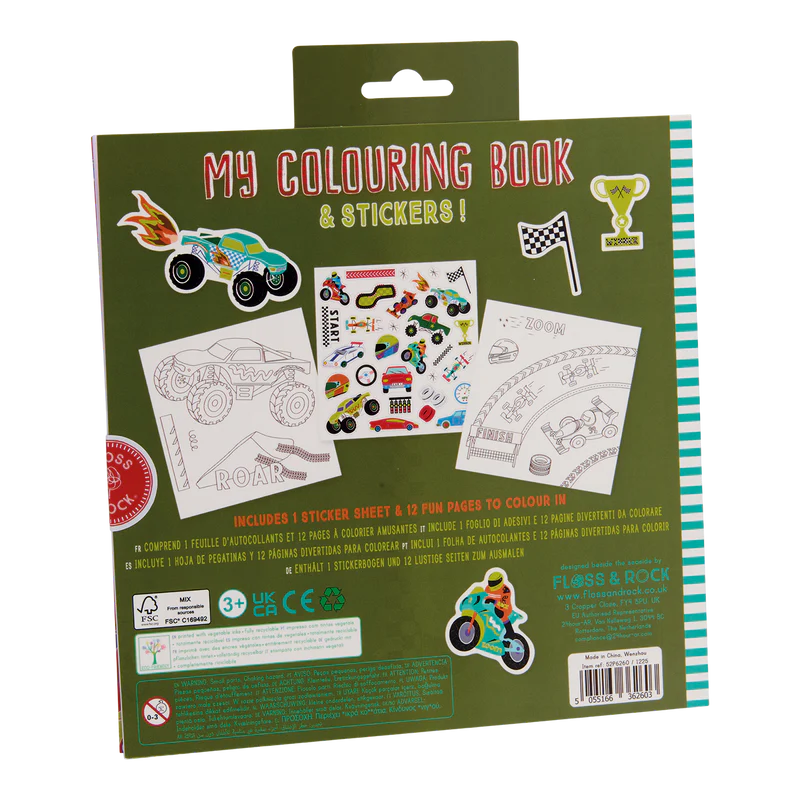 Scribble Sniff- Libro para colorear con aroma y stickers