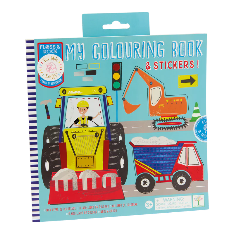 Scribble Sniff- Libro para colorear con aroma y stickers