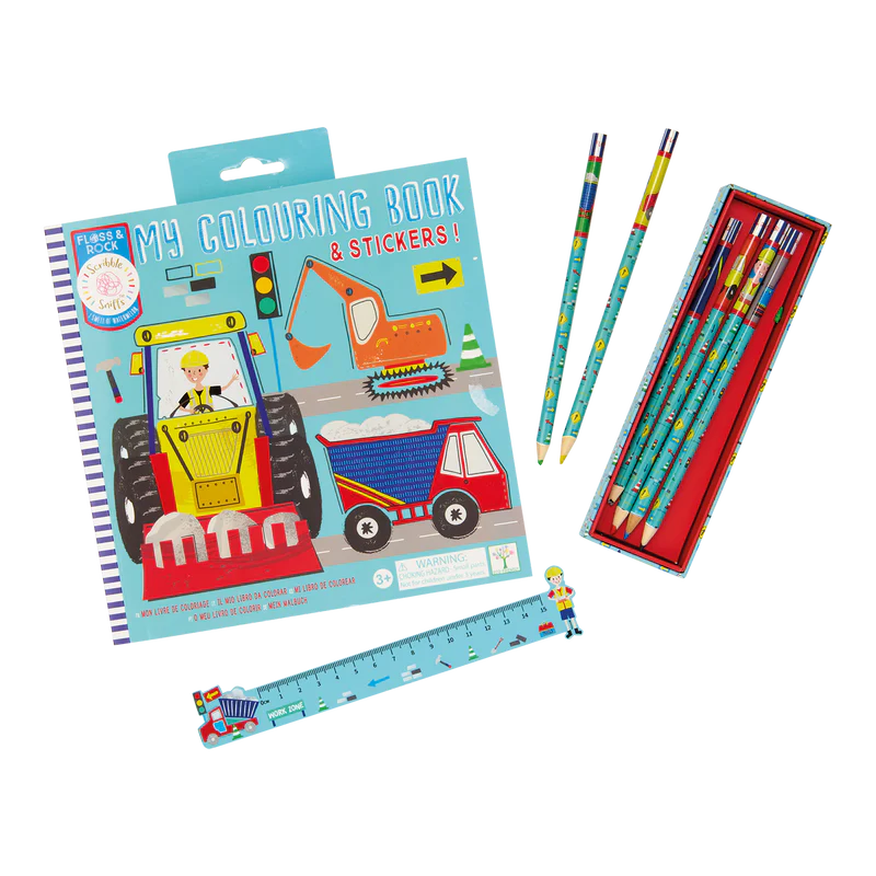 Scribble Sniff- Libro para colorear con aroma y stickers