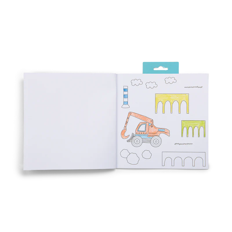 Scribble Sniff- Libro para colorear con aroma y stickers