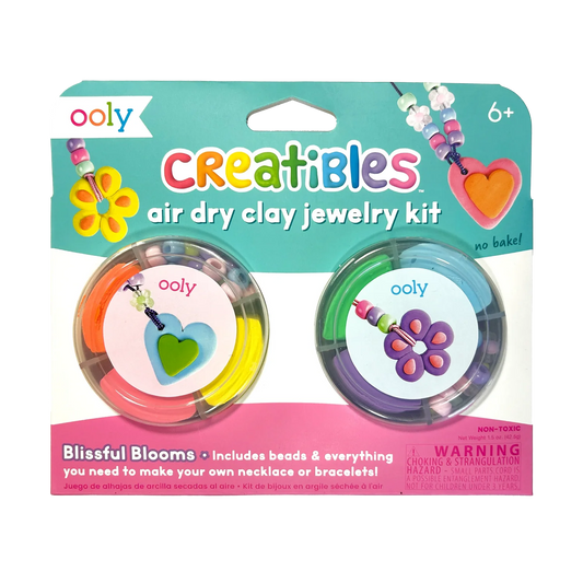 Kit de joyería de arcilla de secado al aire Creatibles – Blissful Blooms