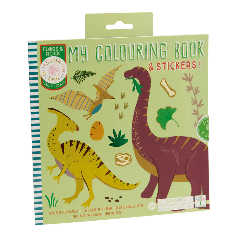 Scribble Sniff- Libro para colorear con aroma y stickers