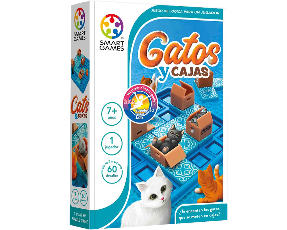 Gatos y cajas