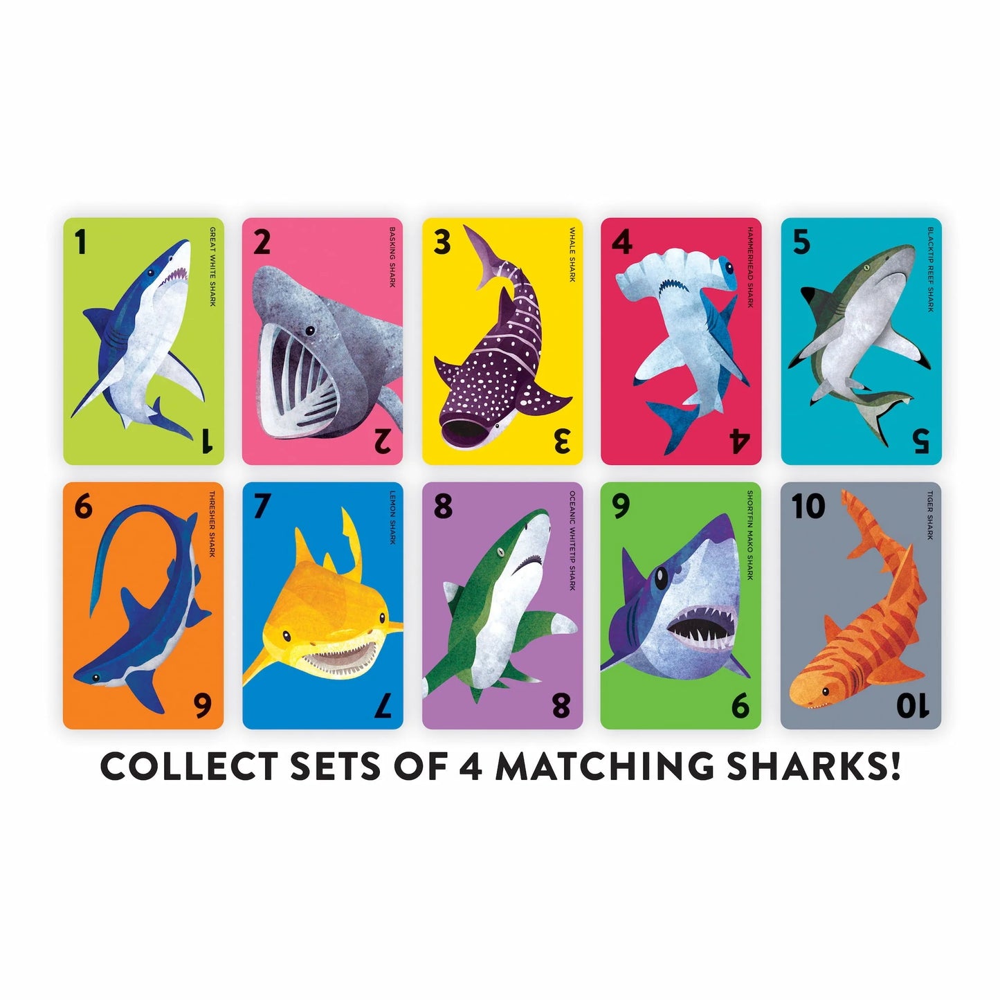 Go Shark Juego de Cartas