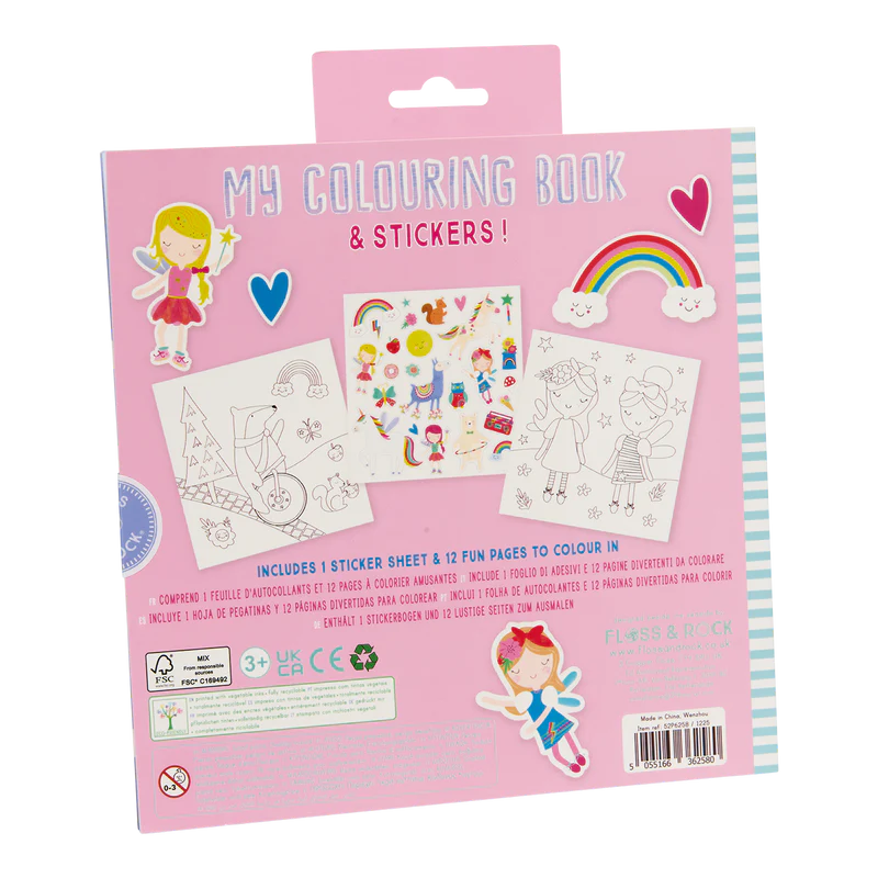 Scribble Sniff- Libro para colorear con aroma y stickers