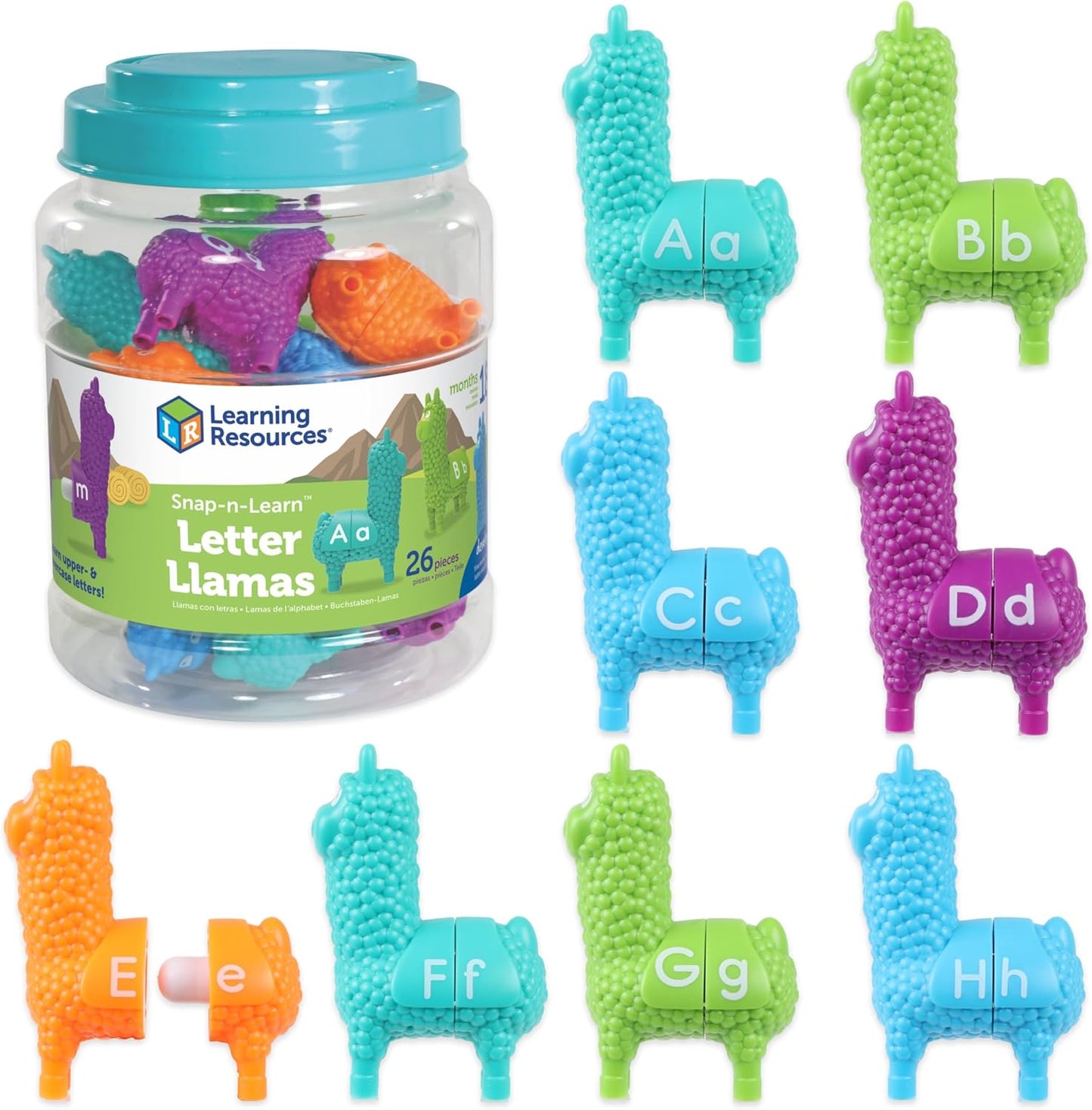 Snap & Learn Letter Llamas
