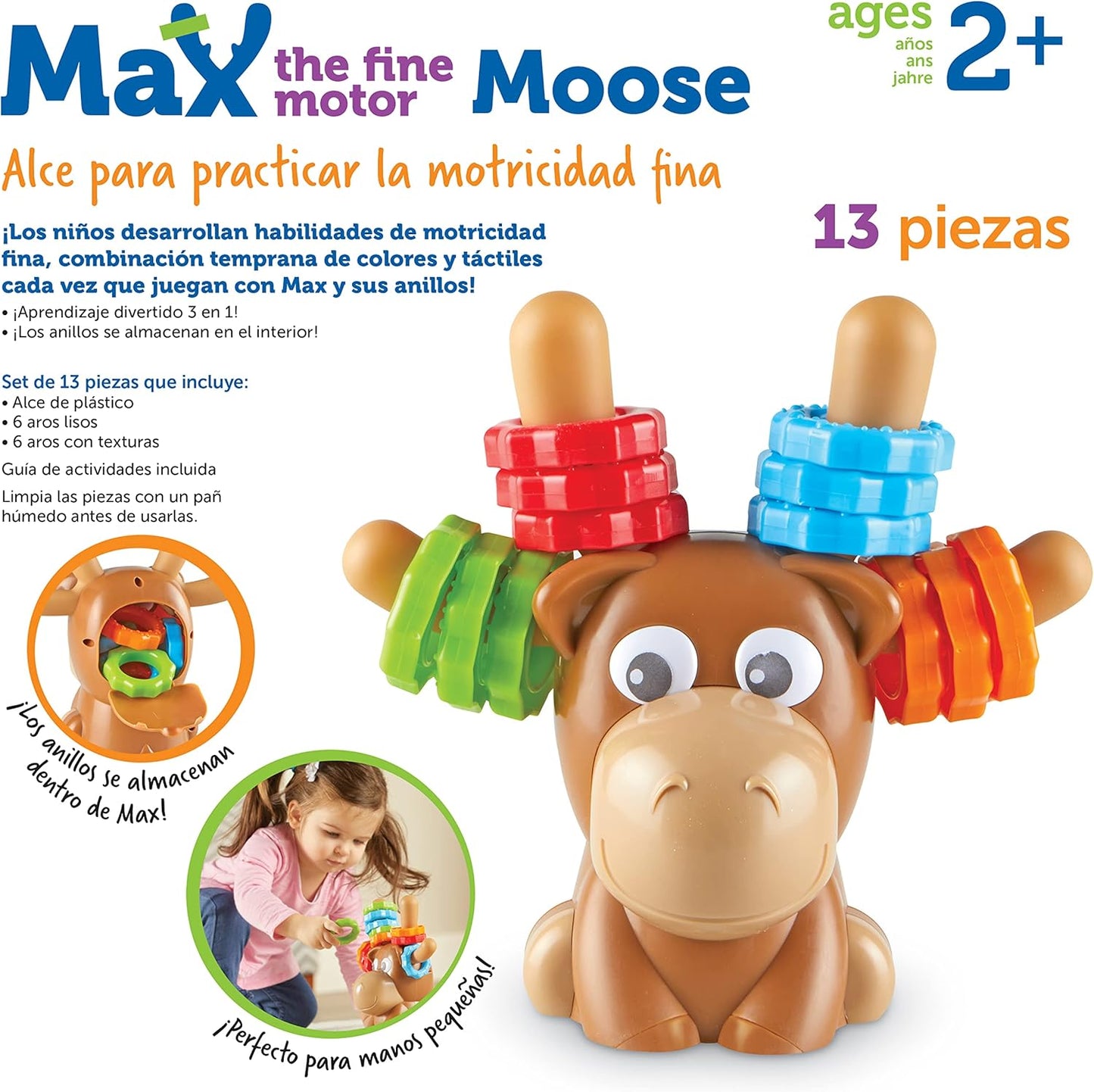 Max el Alce de Motricidad Fina