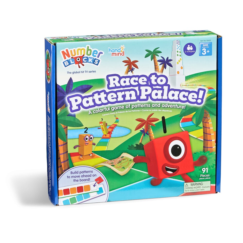 Numberblocks® Race to Pattern Palace Juego Mesa