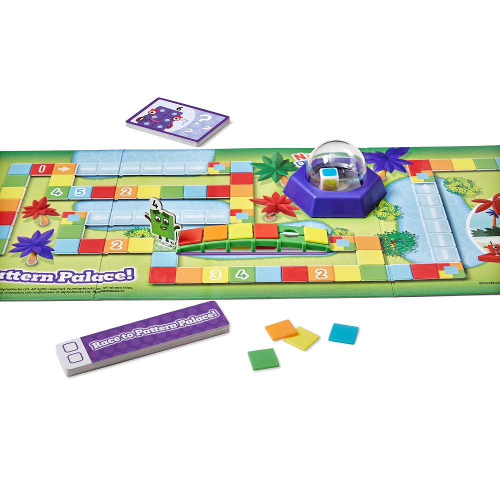 Numberblocks® Race to Pattern Palace Juego Mesa