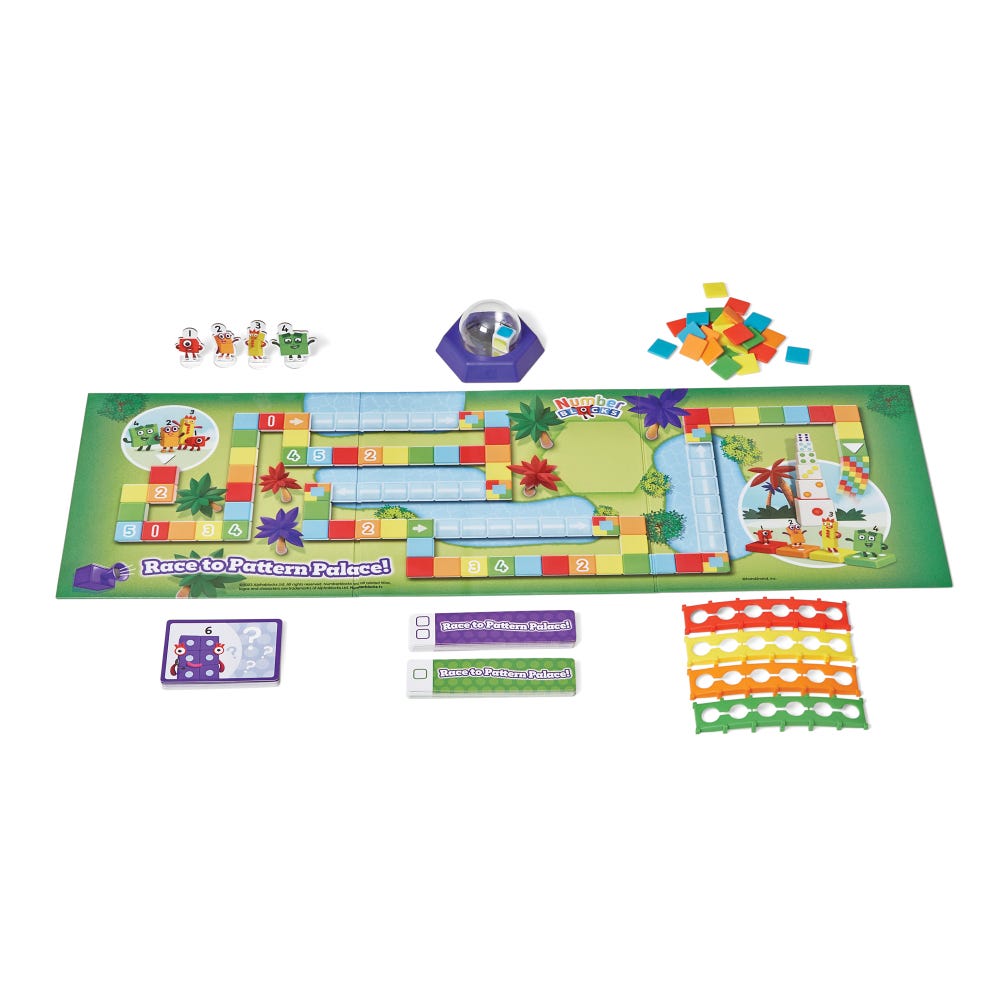 Numberblocks® Race to Pattern Palace Juego Mesa