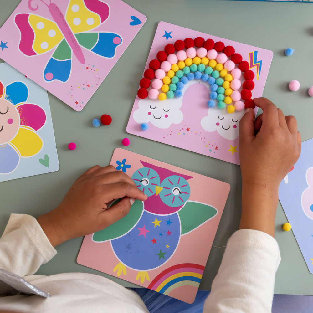 Arte con Pompones- Pom Pom Art