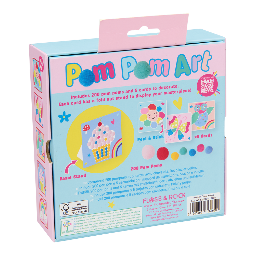 Arte con Pompones- Pom Pom Art