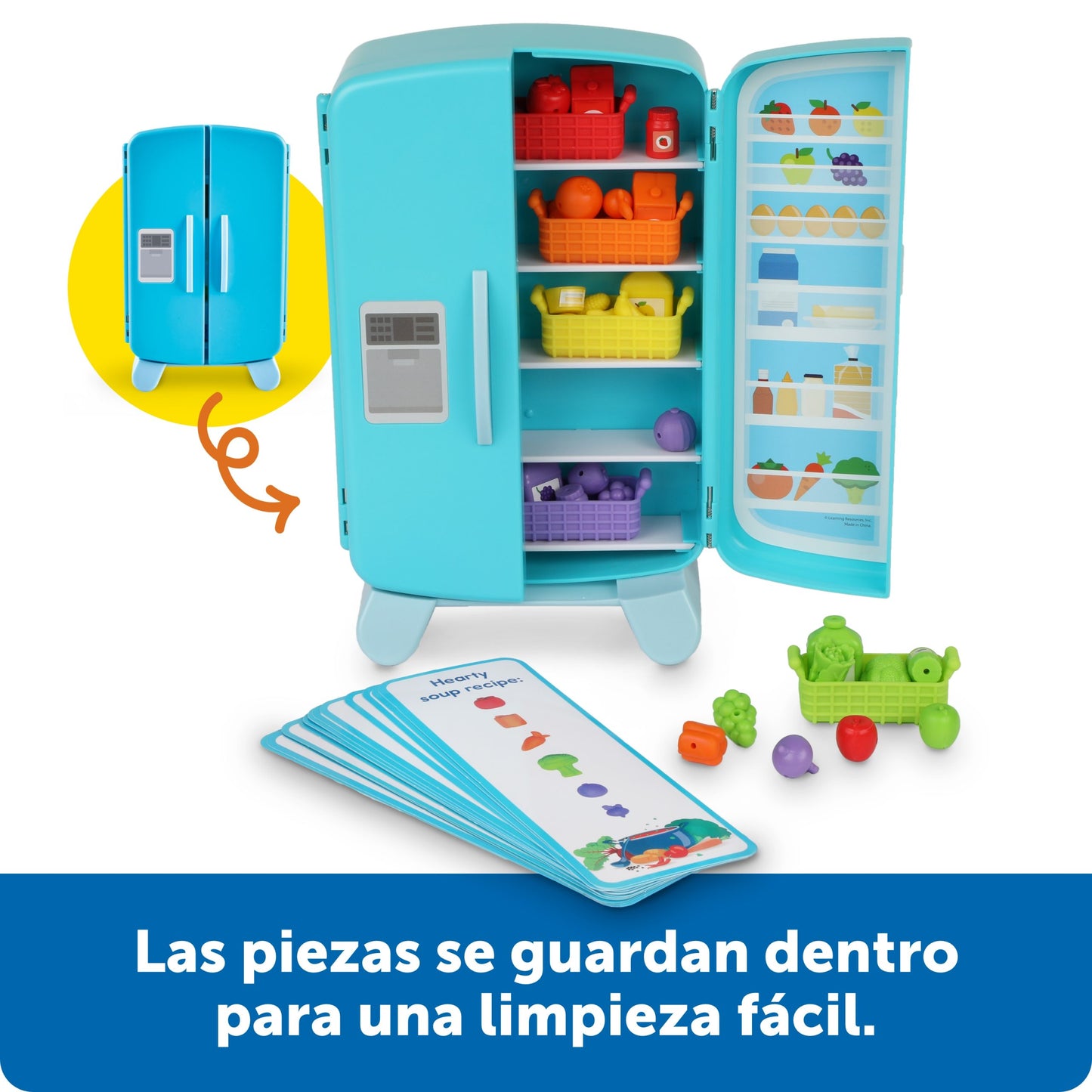 Mini refrigerador para clasificar bocadillos